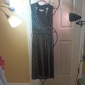Black and White Polka Dot Dress